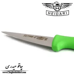 چاقو بیخصی تیتانیوم آلمان حیدری سبز