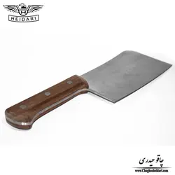 ساطور سنگین دسته چوب حیدری