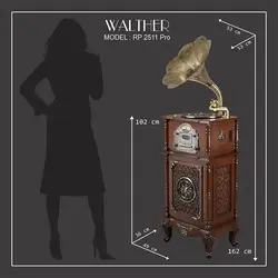 خرید گرامافون والتر مدل 2511 فول پرو- لیست قیمت گرامافون والتر امروز تیر 3, 1403