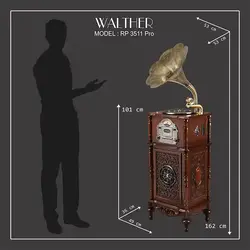 خرید گرامافون والتر مدل 3511 فول پرو- لیست قیمت گرامافون والتر امروز تیر 3, 1403