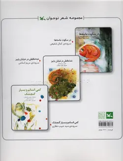 مجموعه شعر نوجوان - در سکوت ماسه و...، - مناسب نابینایان، - سیمی