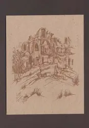 تصاویری از ایران به روایتی دیگر - کاشان،روستای چاله قره،روستایی خشت و گلی با معماری حاشیه کویر