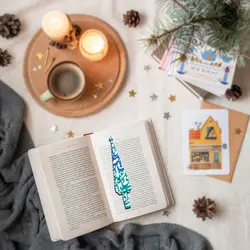 نشانگر کتاب لوکسینو مدل سرو طرح خوشنویسی