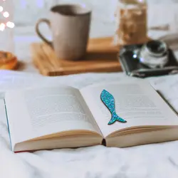 نشانگر کتاب لوکسینو مدل ماهی پولک رنگی