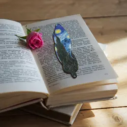 نشانگر کتاب مدل پر و مرکب کد Bookland_1