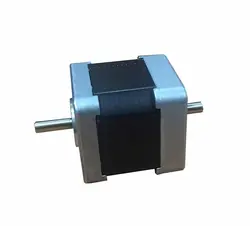 استپ موتور نما 17 3 کیلو ژاپنی  SANYO 103H5209-1412 دو سر شفت
