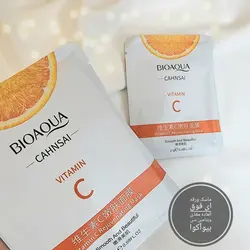 ماسک صورت ورقه‌ای ویتامین C بیوآکوا