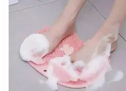 ماساژور و لیف پا و کمر سیلیکونی همه کاره