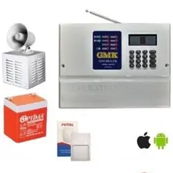 پک آماده نصب دزدگیر منزل و اماکن جی ام کا سیم کارتی ا GMK 890