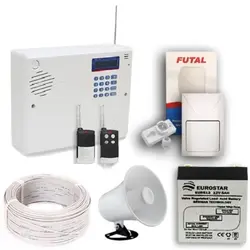 پکیج دزدگیر اماکن سایلکس مدلSG8-S تلفن کننده سیم کارتی سایلکس SILEX -SG8 فوتال