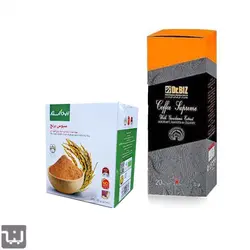 پک لاغری قهوه سوپریم گانودرما + سبوس برنج دکتر بیز
