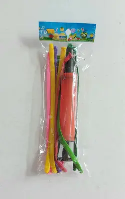 بادکنک ۱۰ عددی تلمبه دار