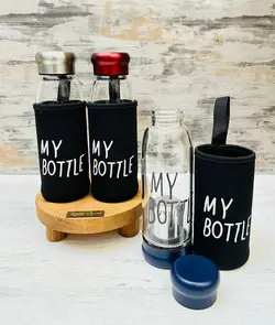 بطری دمنوش کاور دار MYBOTTLEکوچک