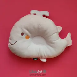 بالشت فرم دهی و شیردهی نوزاد طرح نهنگ صورتی