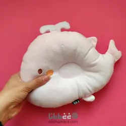 بالشت فرم دهی و شیردهی نوزاد طرح نهنگ صورتی
