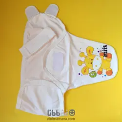 قنداق چسبی مک کویین طرح زرافه