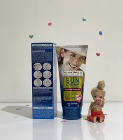 کرم ضد آفتاب spf60 وکالی اصلی حجم ۱۳۰میل - فروشگاه ادیب مارکت