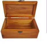 جعبه لوکس چوبی زعفران - پک هدیه زعفران دو خاتم 3گرم و هاون برنجی