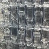 ظروف بسته بندی زعفران - ظرف کریستالی آذین نقلی یک گرم (پک50عددی)
