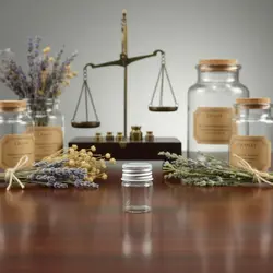 ظرف شیشه ای زعفران با درب فلزی