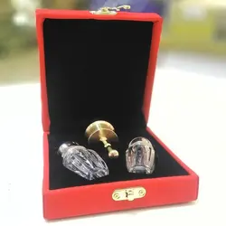 جعبه مخمل 2 گوهر دو گرمی و هاون ( سایز بزرگ)