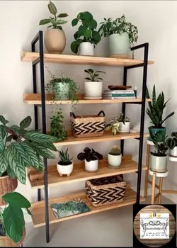 بوفه فلزی و استند گل مدرنکد23