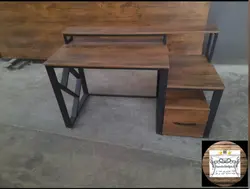 میز مدیریت و میز کامپیوتر فلزی مدرنکد08