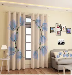 پرده تصویری طرح گلپر