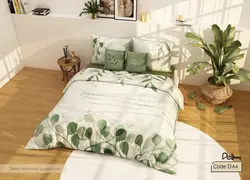 ست روتختی دونفره اوقات سبز - دیجی فابریک | DigiFabric