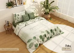 ست روتختی دونفره اوقات سبز - دیجی فابریک | DigiFabric