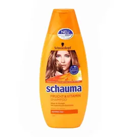 شامپو ویتامینه و مغذی مو شوما schauma شوارتسکف