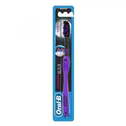 مسواک OralB مدل ALLROUNDER BLACK با برس متوسط MEDIUM