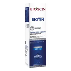 شامپو ضد شوره و ضد ریزش بیوکسین Bioxcin مدل بیوتین biotin حجم 300 میلی لیتر