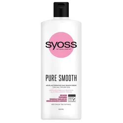 شامپو نرم کننده سایوس syoss مدل pure smooth با خاصیت ضد ریزش حجم 500 میل
