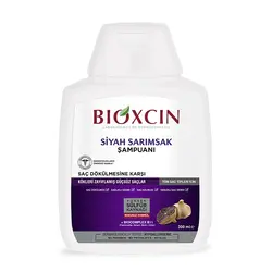 شامپو ضد ریزش بیوکسین BIOXSINE عصاره سیر سیاه مخصوص انواع مو حجم 300 میلی لیتر
