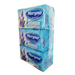 صابون حمام ماریانا Maryana رایحه گل سُنبُل بسته 6 عددی