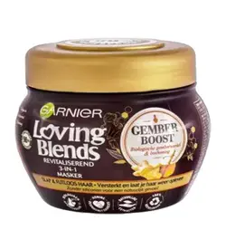 ماسک مو گارنیر عصاره زنجبیل و عسل مناسب موهای آسیب دیده و شکننده 300 میل