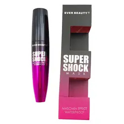 ریمل پر پشت کننده فرچه مویی اور بیوتی EVER BEAUT مدل SUPER SHOCK
