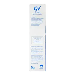 کرم مرطوب کننده قوی QV کیو وی   100 گرم QV cream  replenishes  dry  skin (غیر اصل)