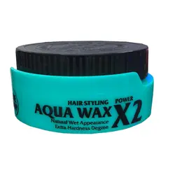 واکس حالت دهنده مو BLUE DROP مدل AQUA WAX قدرت X2 آبی حجم 150 میل