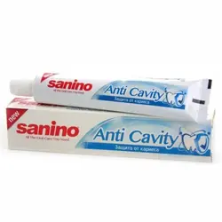 خمیر دندان سانینو sanino مدل Anti Cavity حجم 100 میل