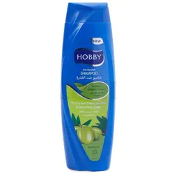 شامپو ضد شوره هوبی HOBBY حاوی عصاره زیتون مخصوص موهای خشک و آسیب دیده
