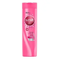شامپو سان سیلک sunsilk مدل  Shine & Strengh مناسب موهای معمولی 350 میل