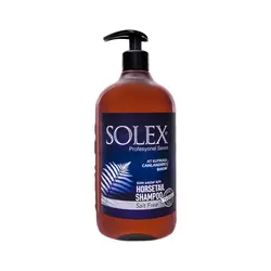 شامپو سولکس حاوی عصاره گیاه دم اسب مخصوص انواع مو ظرفیت 1000 میلی لیتر