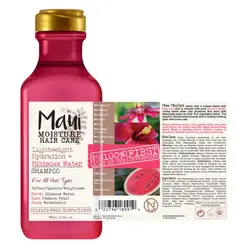 شامپو مائویی Maui مدل HIBISCUS  مناسب انواع مو حجم 385 میل