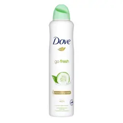اسپری ضد تعریق زنانه داو Dove مدل go fresh رایحه خیار