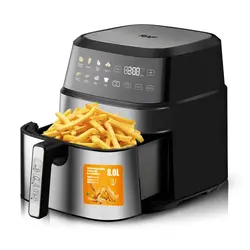 سرخ کن رژیمی لمسی دیجیتالی راف RAF مدل R.5309 ظرفیت 8 لیتر