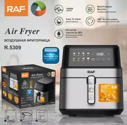 سرخ کن رژیمی لمسی دیجیتالی راف RAF مدل R.5309 ظرفیت 8 لیتر