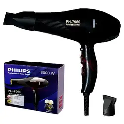 سشوار حرفه ای فیلیپس Philips مدل Ph-7960 توان 8000