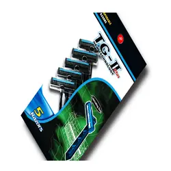 خودتراش مردانه دورکو دو تیغه مدل TG-II Plus بسته 5 عددی